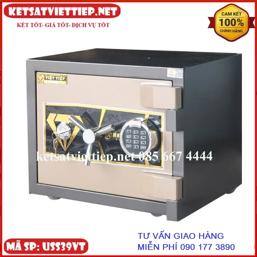 [ SỈ LẺ ] Két sắt siêu cường Việt Tiệp USS39VT (khóa vân tay Hàn Quốc)