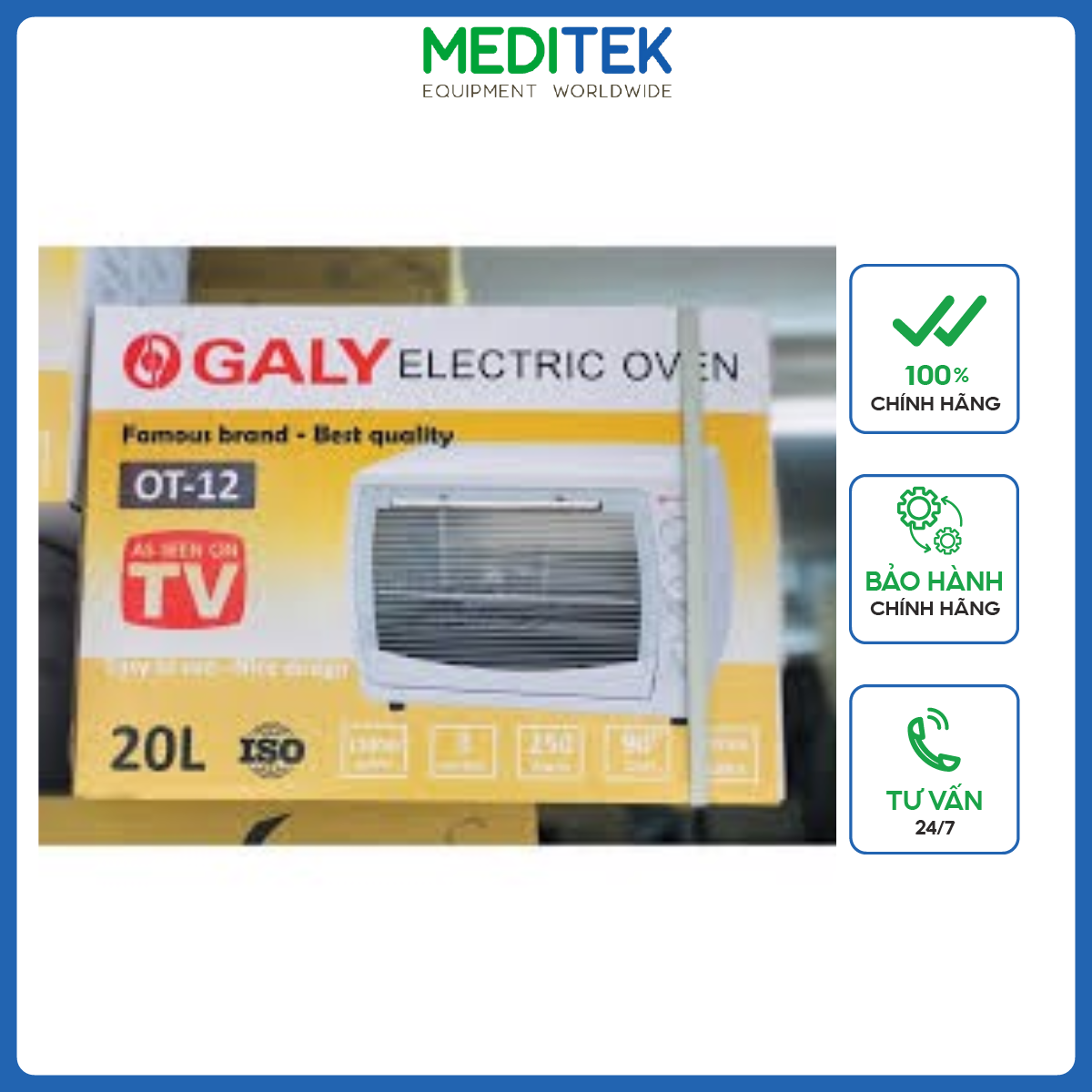 Tủ sấy tiệt trùng dụng cụ Galy, 20 lít