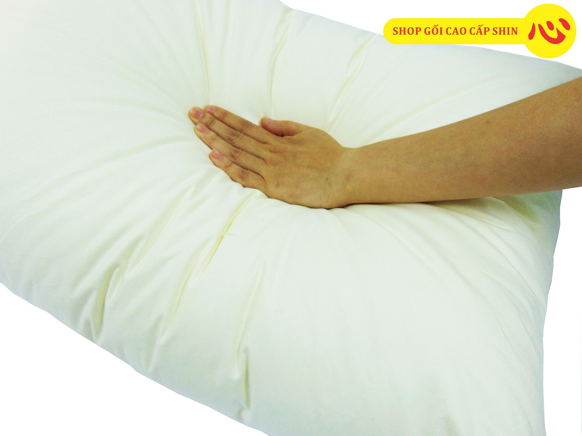 Gối ôm siêu mềm chuẩn khách sạn 35x100cm hiệu laube home
