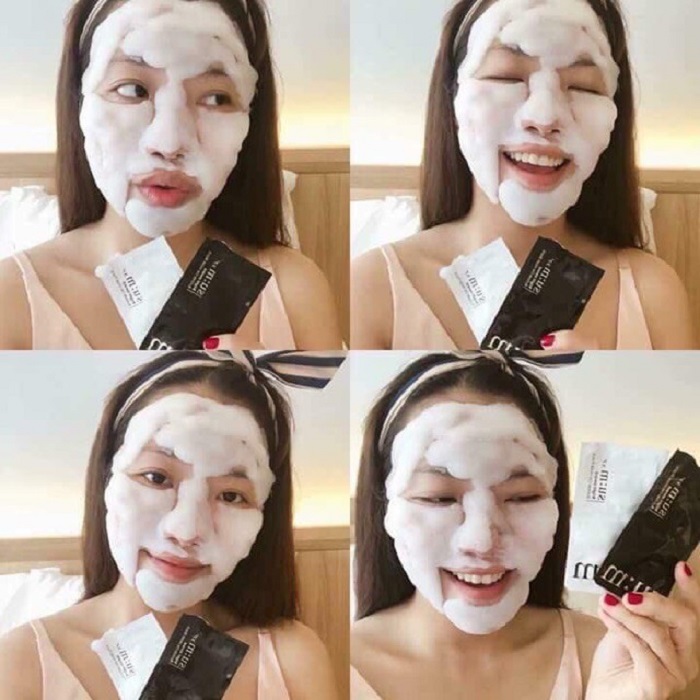 Mặt Nạ Sủi Bọt Thải Độc Su:m 37 Bright Award Bubble-De Mask