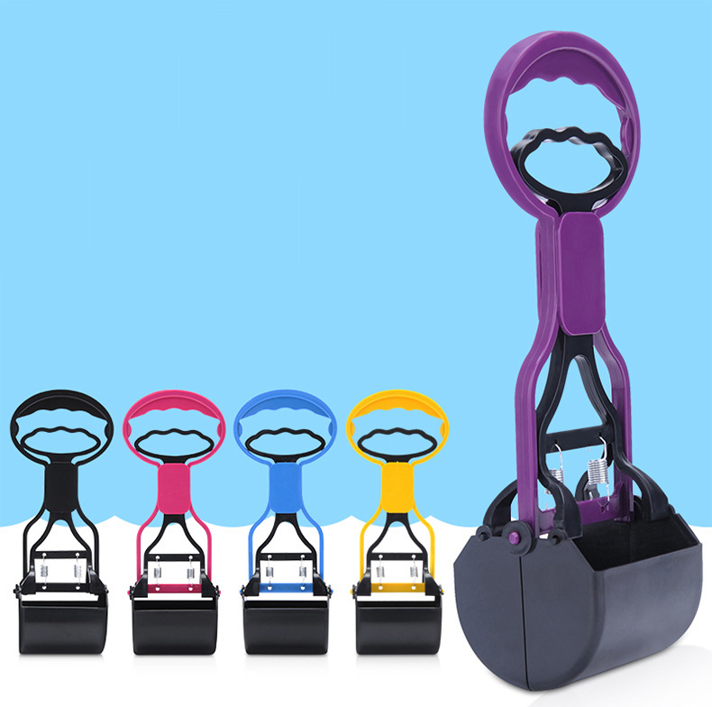 [HOÀN TIỀN 10%]Dụng cụ hót phân thú cưng cán dài gắp tự động - Cutepets