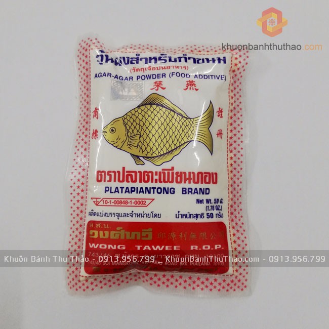 Bột rau câu con cá vàng thái lan 25g | 50g