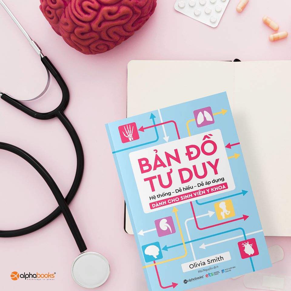 Sách Mới Alphabooks - Bản đồ tư duy (dành cho sinh viên y khoa)