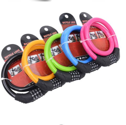 Ổ KHÓA DÂY XE ĐẠP ,XE MÁY 4 SỐ , 5 SỐ  MINI CHẤT LƯỢNG TỐT Ổ KHÓA DÂY XE ĐẠP , XE MÁY , NHÀ CỬA 4 SỐ - DÂY KHÓA CAO CẤP - DÂY KHÓA CHỐNG TRỘM