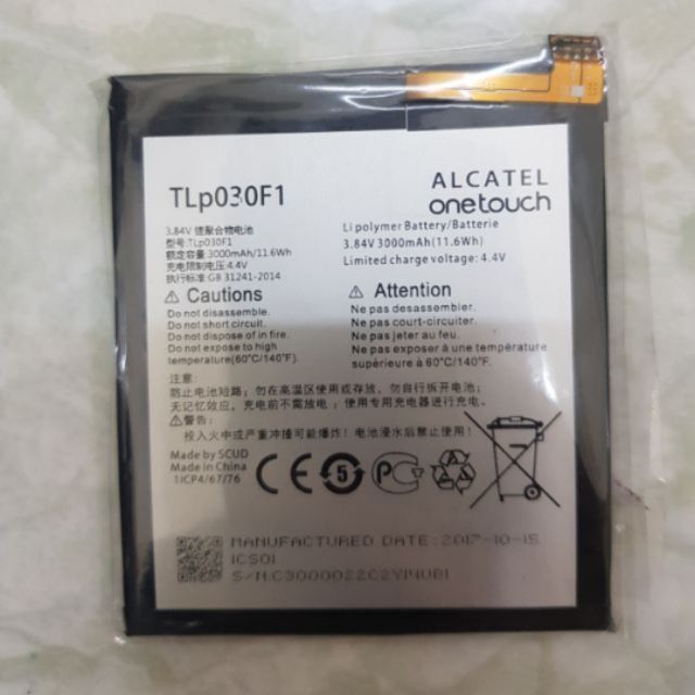 Thay pin xịn blackberry dtek60 tlp030f2 bảo hành 6 tháng