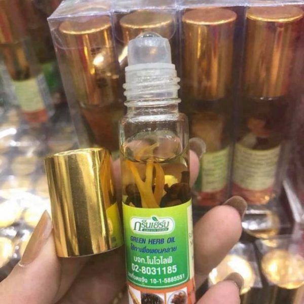 [Đ] Combo 3 chai dầu lăn nhân sâm Thái Lan 8ml/chai