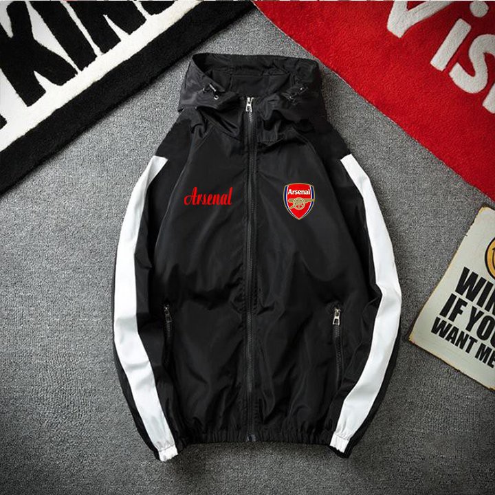Áo Khoác Gió Bóng Đá Arsenal