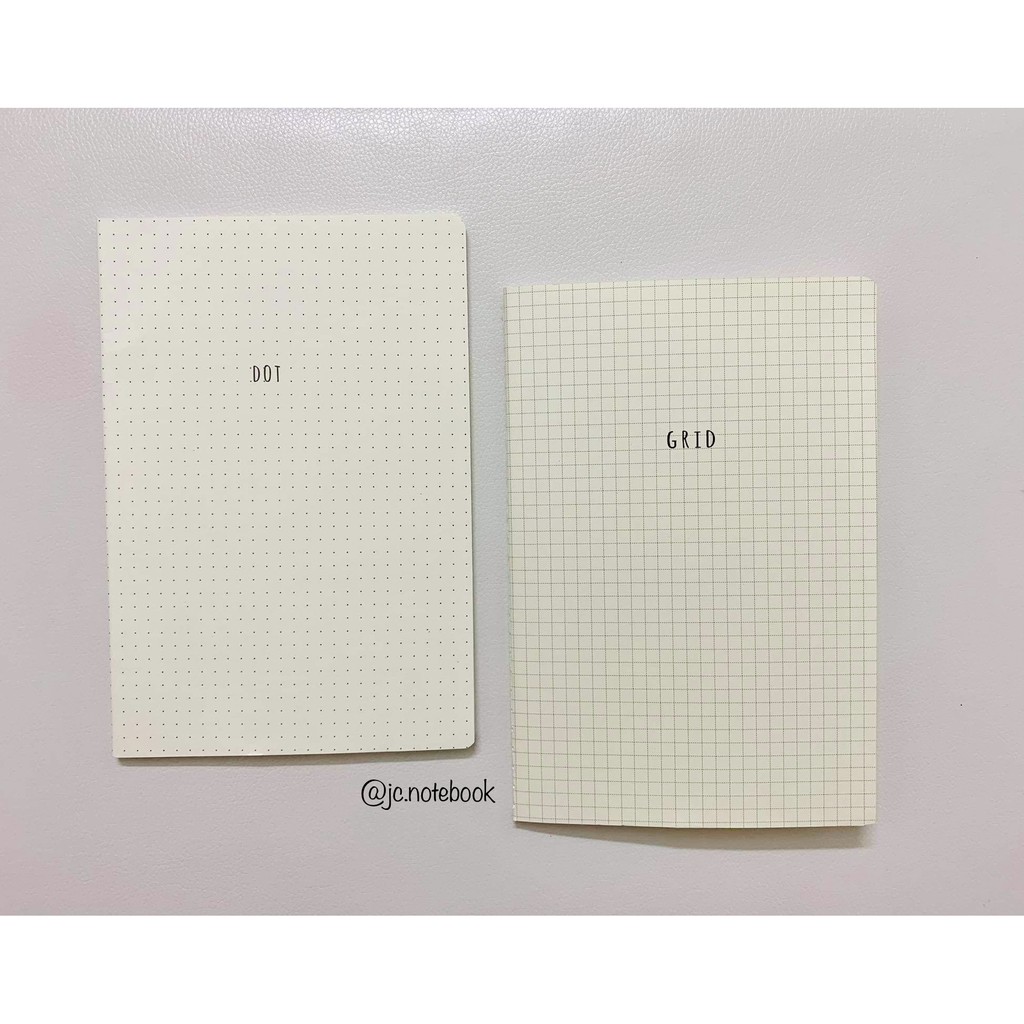 Sổ Dot Grid Chấm Bi / Ô Vuông Size A5 / B5 - Sổ Làm Bullet Journal