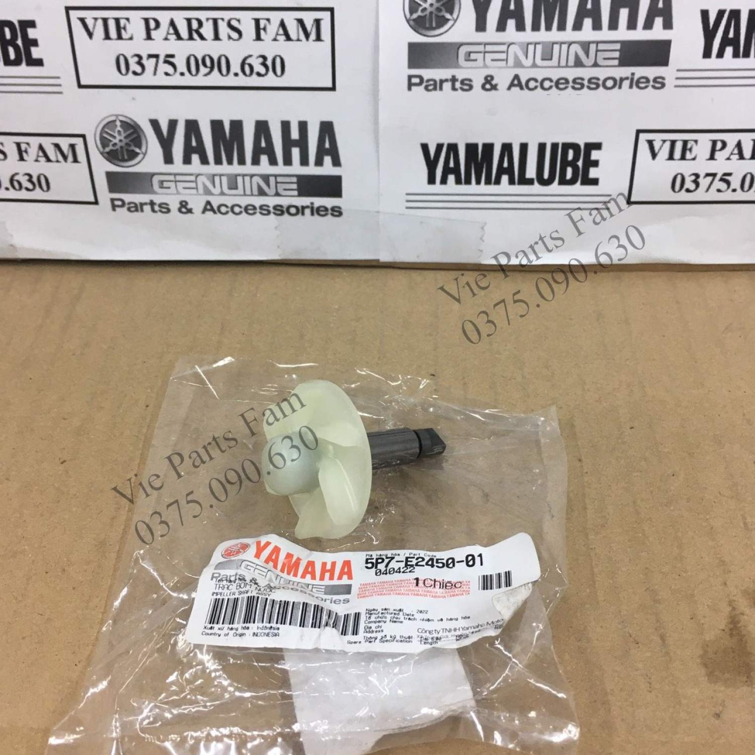 Quạt bơm nước Yamaha Exciter, Nouvo, hàng din Yamaha mới 100%
