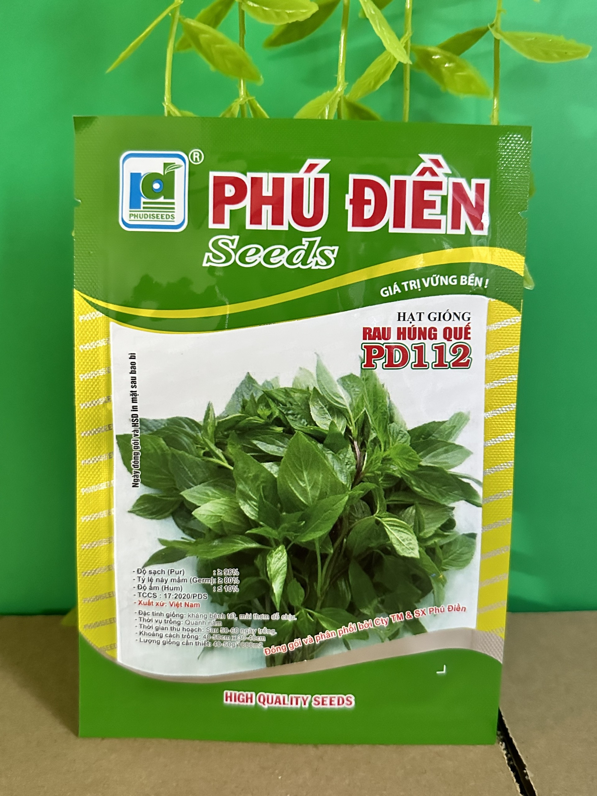 Hạt giống rau húng quế cao sản