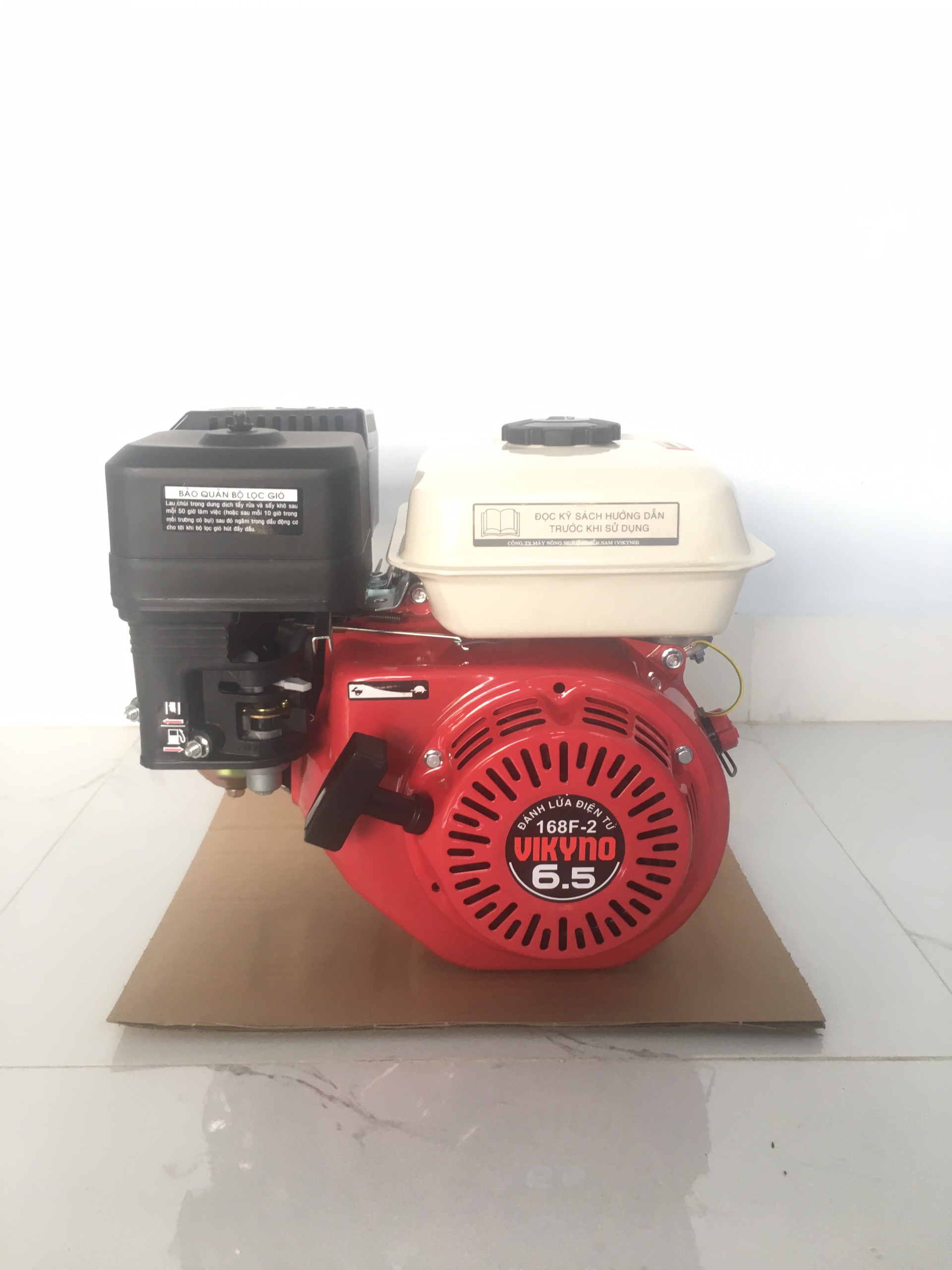 Động Cơ nổ máy xăng vikyno 168F2 6.5HP