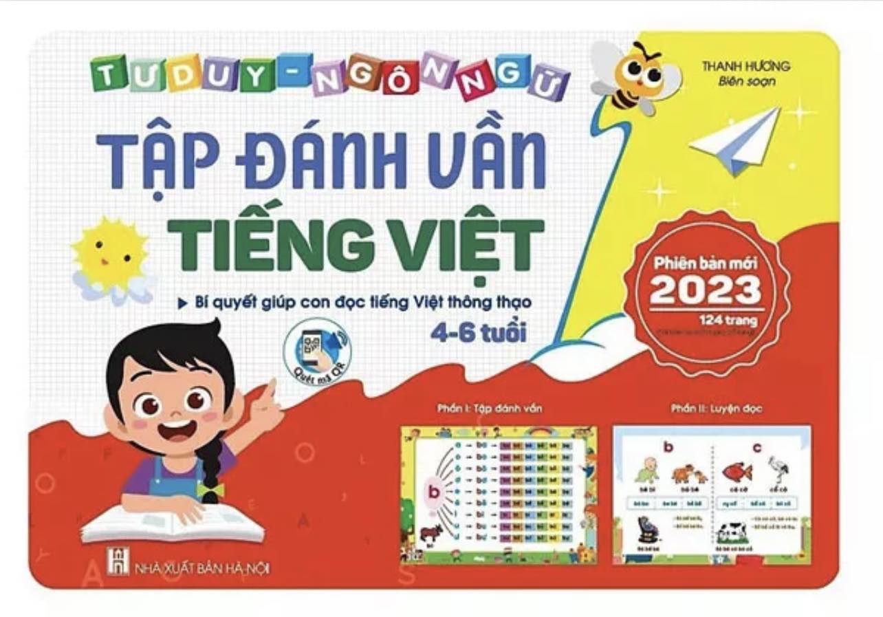 Sách - tập đánh vần tiếng việt tái bản 2023