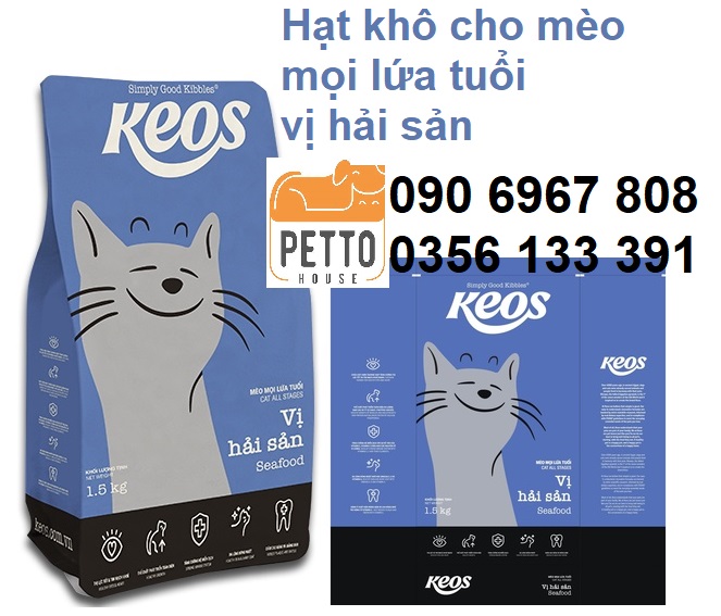 Thức ăn cho mèo hạt khô cá hồi Minino yum salmon 350g all stage tiêu chuẩn chất lượng pháp sản xuất tại việt nam