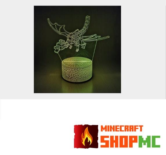 Đèn Led 3D Minecraft – Điều khiển từ xa