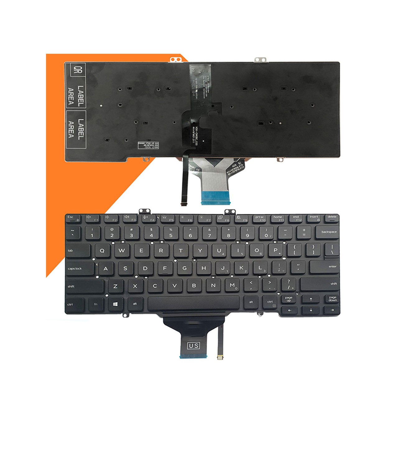 Bàn phím laptop dell latitude 5450 5470 5480 e5450 e5470 e5480 new