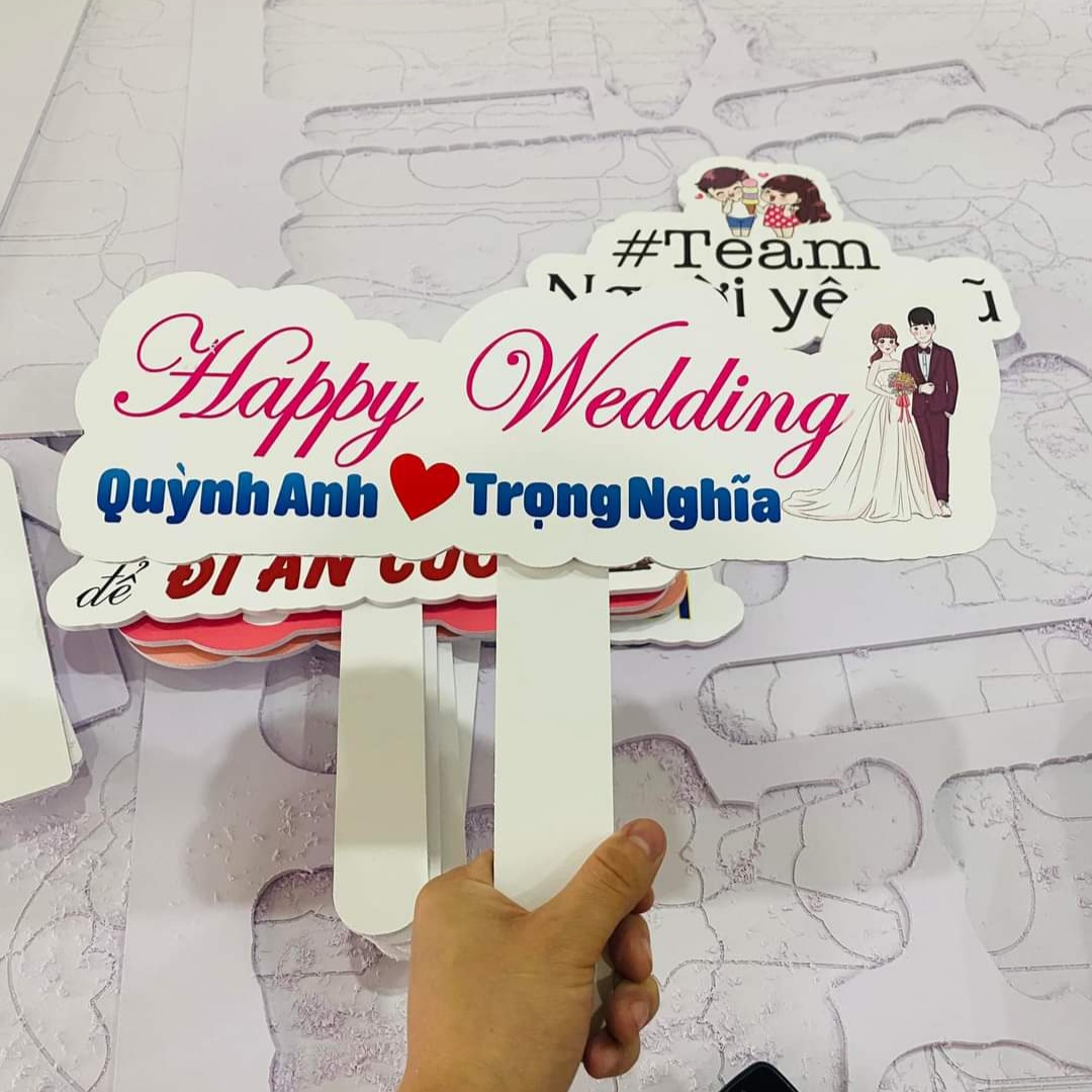 Hashtag Cầm Tay Chụp Ảnh Đám Cưới P1 (Mã 01 - 80)