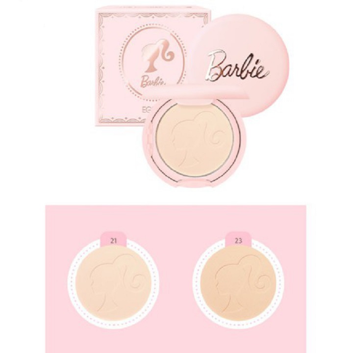 Phấn phủ dạng nén Eglips Barbie Blur Powder Pact 9g