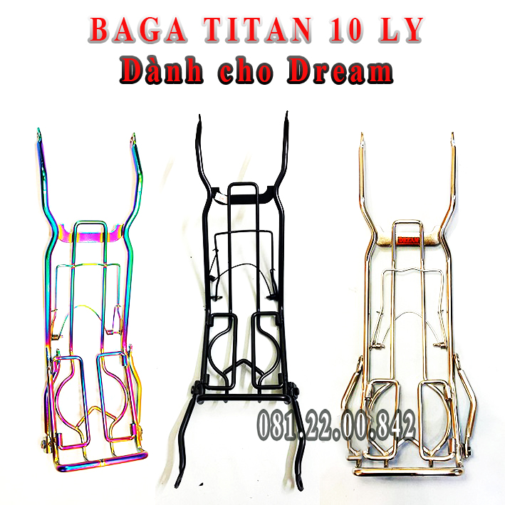 BAGA GIỮA TITAN 7 MÀU XE DREAM