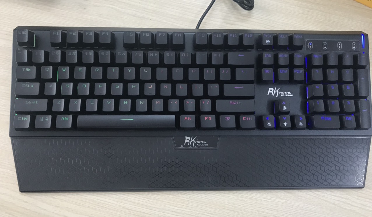 [HCM]BÀN PHÍM CƠ ROYAL KLUDGE RK950 BLACK