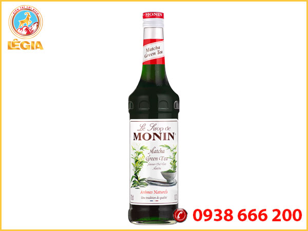 SIRO MONIN TRÀ XANH 700ML - MONIN GREEN TEA SYRUP