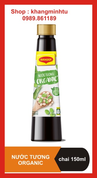 Nước Tương Maggi Organic Nestlé chai 150ml