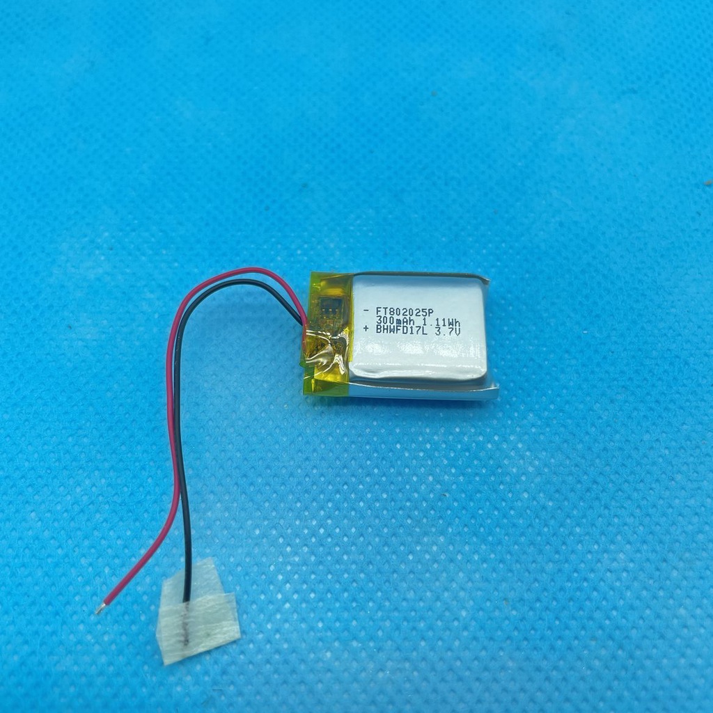 Pin Lipo Polymer 802025 3.7v 300mah có mạch bảo vệ