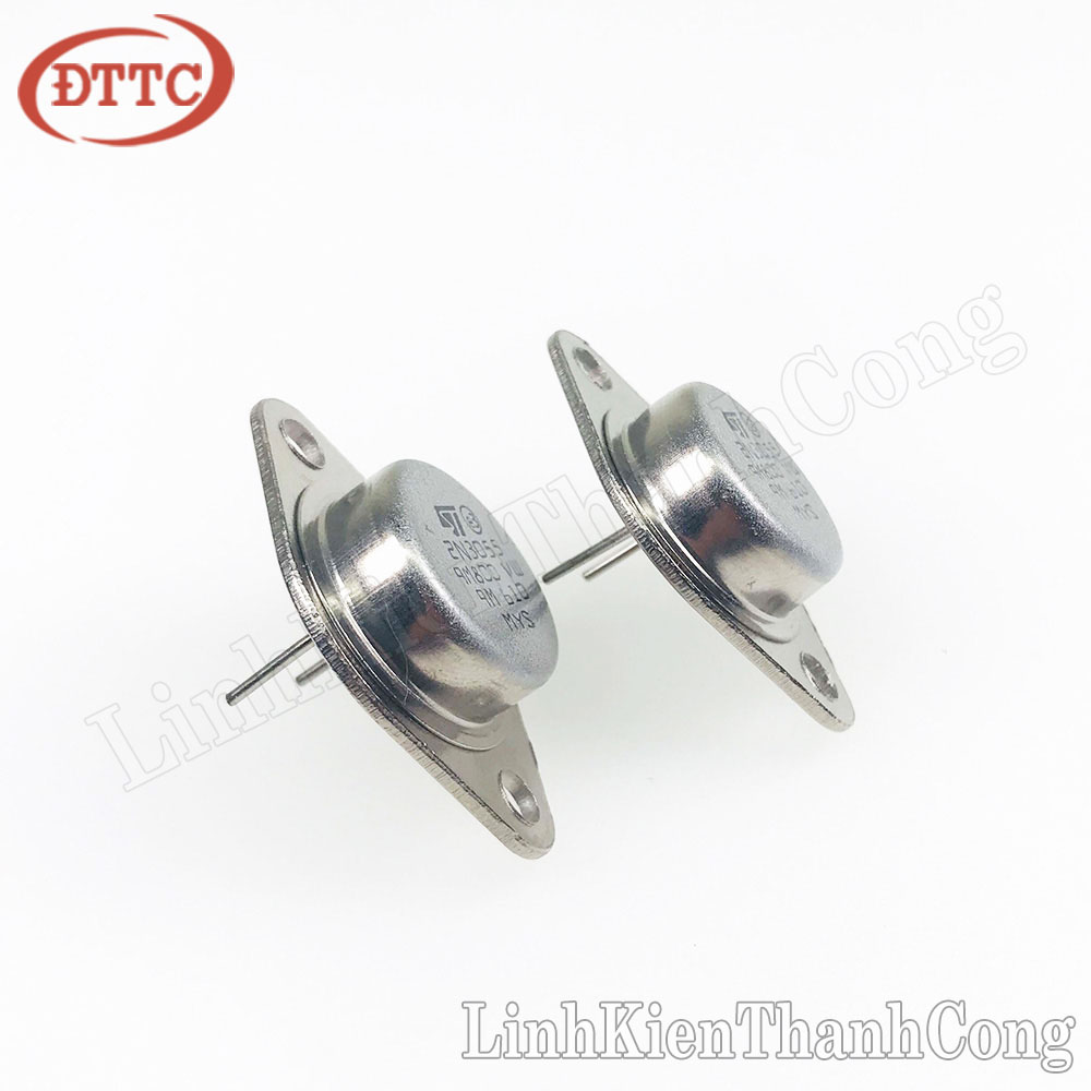 2n3055 transistor npn 15a100v to-3 st
