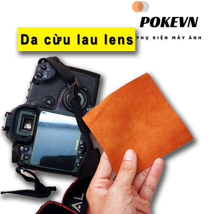 Da cừu vệ sinh lens và máy ảnh