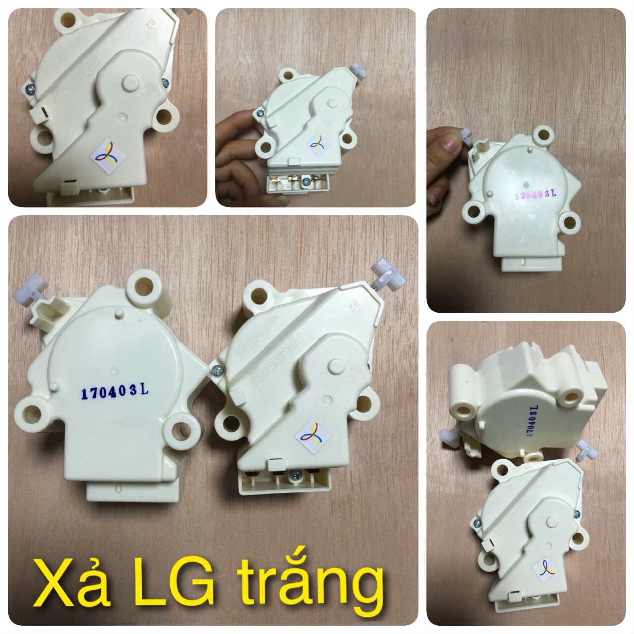 Xả Máy Giặt LG Trắng