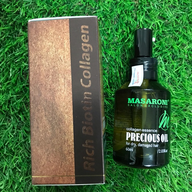 [HCM]Tinh dầu dưỡng tóc Masaroni Argan Precious Oil 60ml