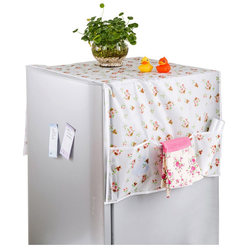 Khăn Phủ Tủ Lạnh Chống Thấm, Chống Bụi Dày Dặn Mẫu Mới