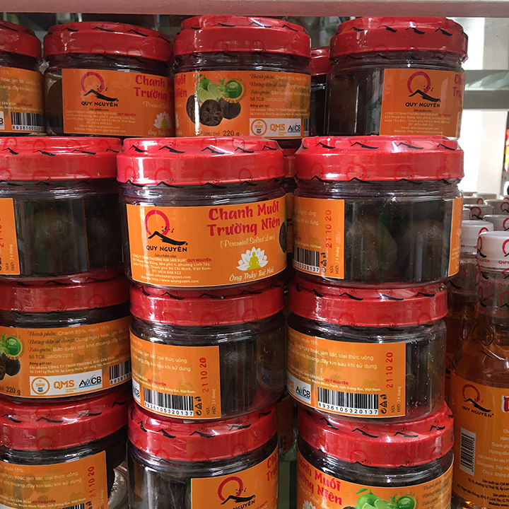 Chanh Muối QUY NGUYÊN 220g