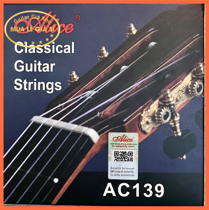 [HCM]6 Dây đàn guitar Classic Alice AC-139 [Chính Hãng ]