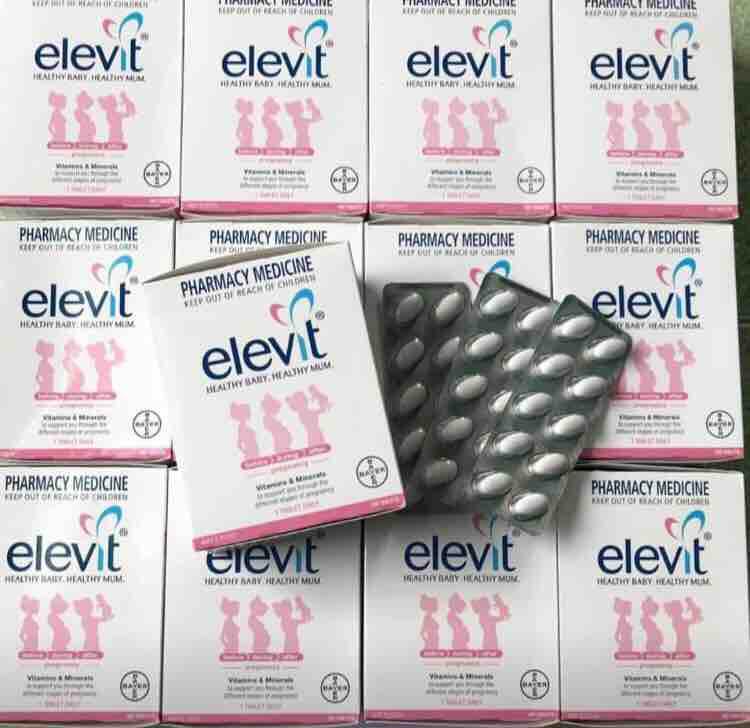 Vitamin cho bà bầu Elevit 100 viên