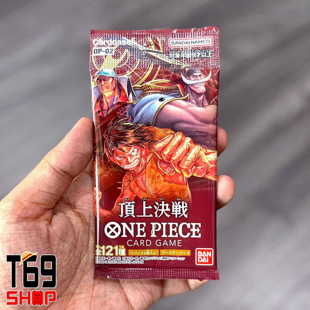 Pack nhân phẩm, gói thẻ nhân phẩm anime one piece tcg : op-02, op-03 và op-05