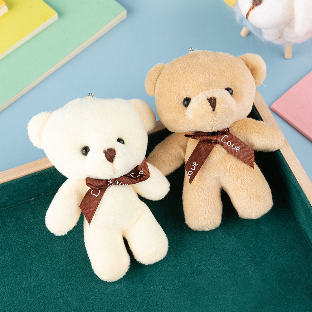 Gấu bông teddy, trang trí balo dễ thương TMC Store T03 - Móc khóa và làm quà tặng.