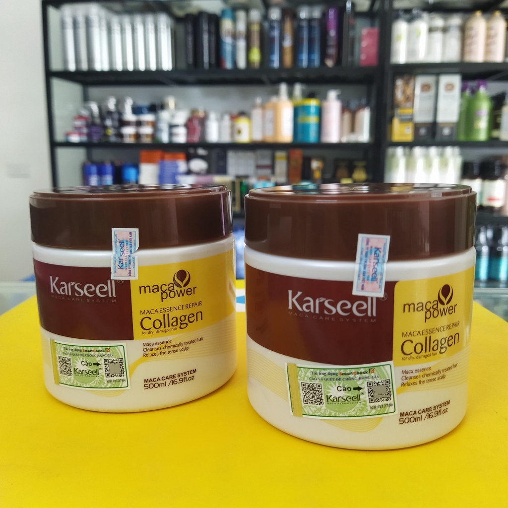 [HCM]Hấp Dầu Collagen Karseell Maca Phục Hồi 500Ml