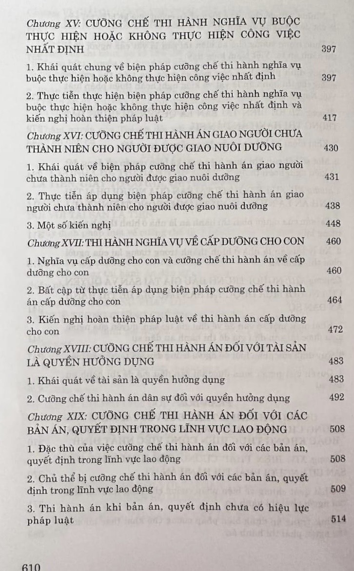 Pháp luật về cưỡng chế Thi hành án dân sự