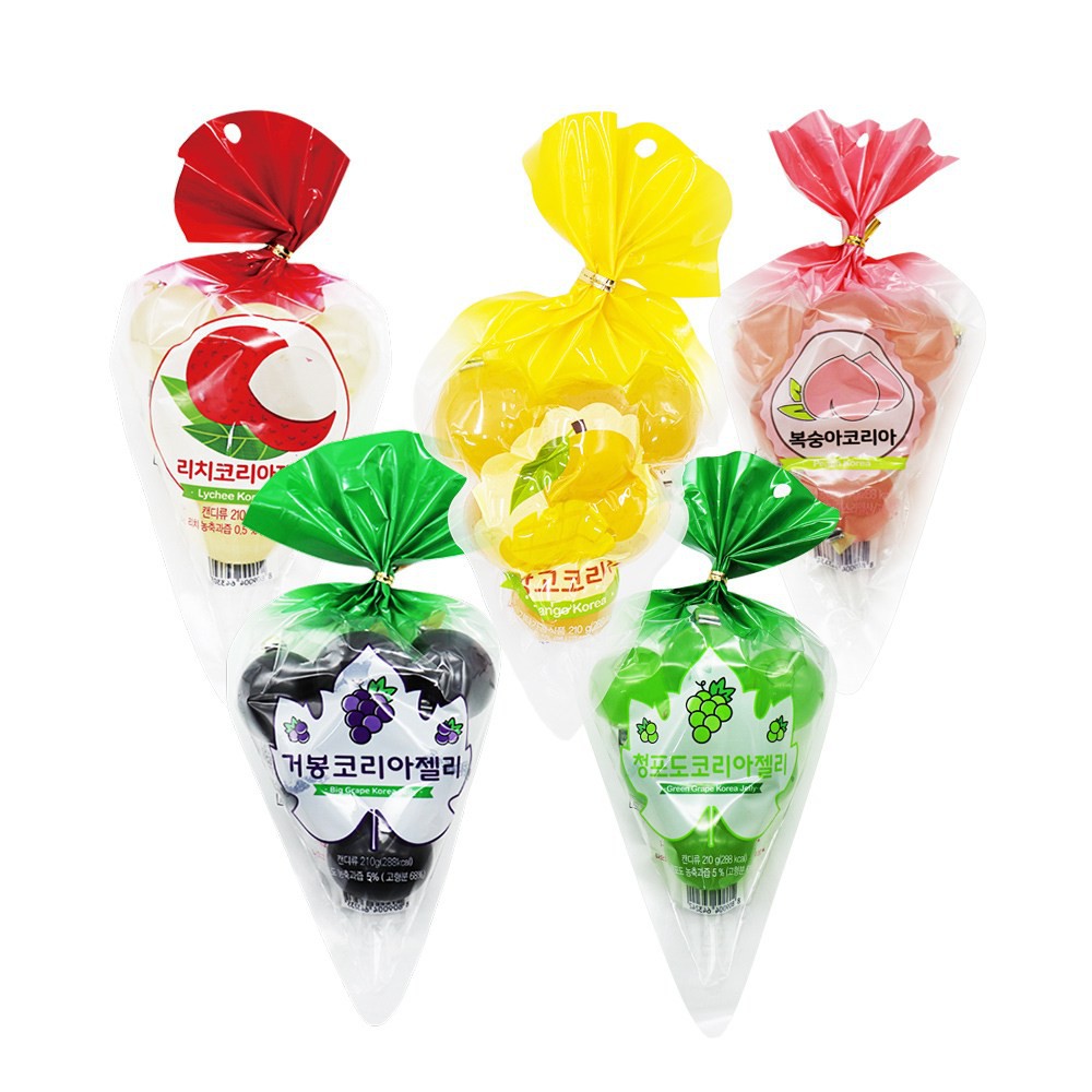 Thạch Nho Nổ Kyoho Jelly Hàn Quốc ( 7 viên 210gr )