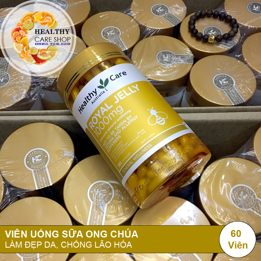Sữa ong chúa Healthy Care của Úc