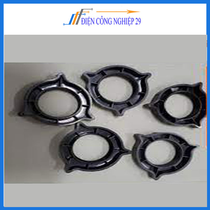 [10 cái] Khóa lồng quạt màu đen