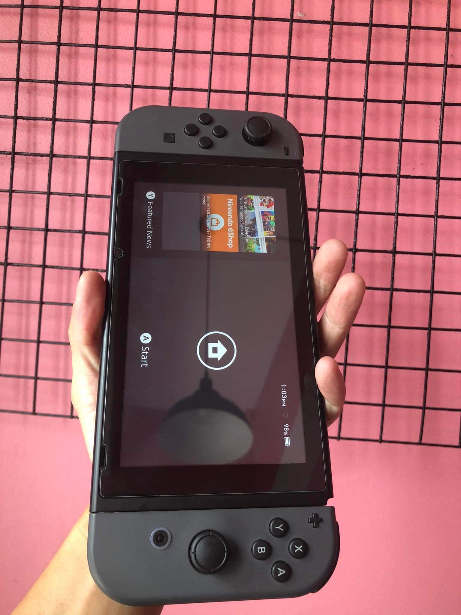 Nintendo switch v1 - Hắc ám
