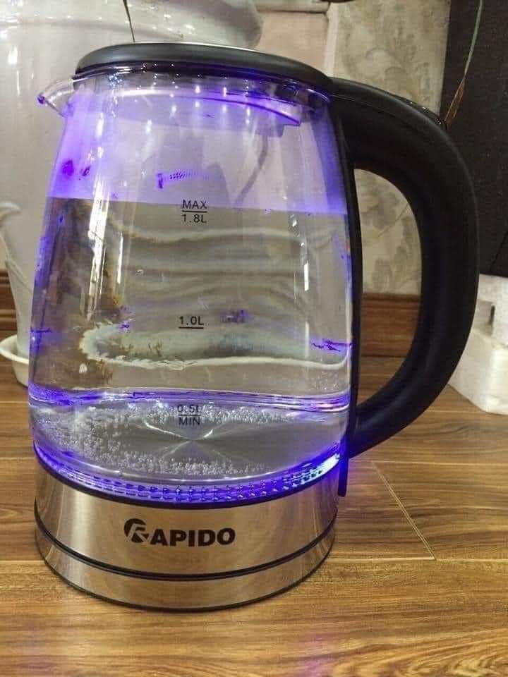 ẤM SIÊU TỐC THỦY TINH RAPIDO 1.8 L