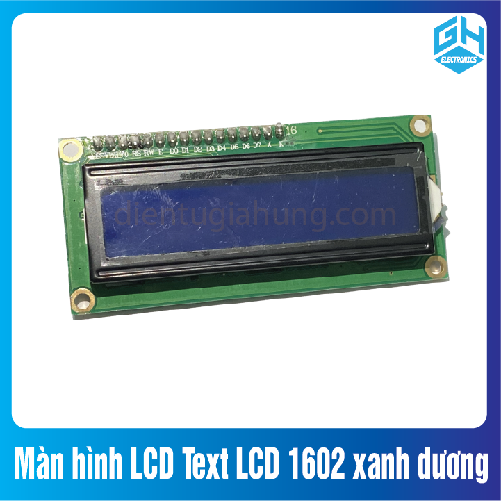 Màn hình LCD Text LCD 1602 xanh dương