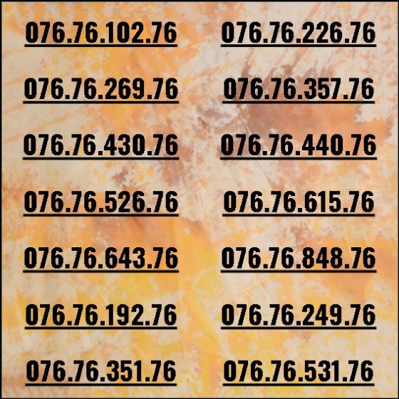 [HCM]Sim đầu 07676 đuôi 76 số đẹp dễ nhớ