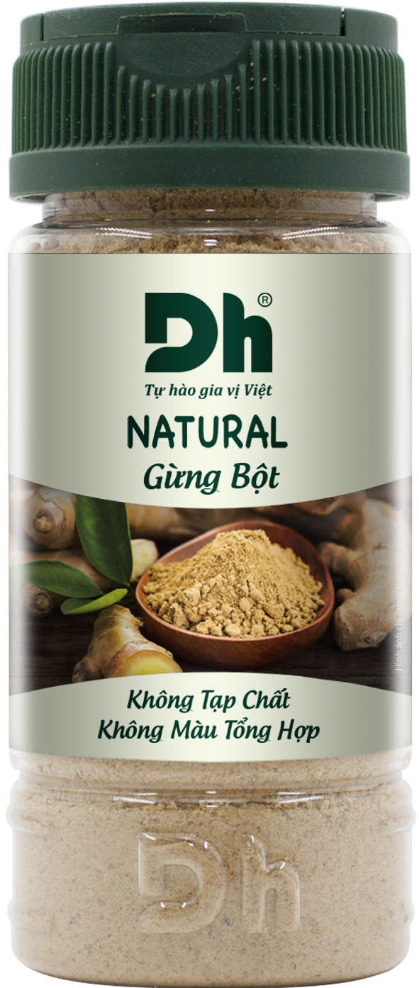 Hũ Natural Gừng bột (30G) - Thương hiệu DH Foods
