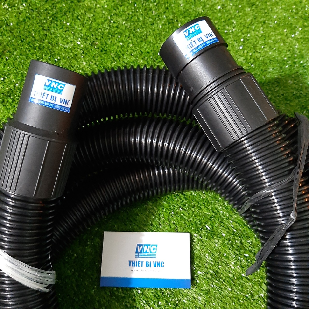 Cuộn dây hút bụi 2,5m có sẵn 2 đầu nối (loại dây 40x48mm, dùng cho máy hút bụi công nghiệp)