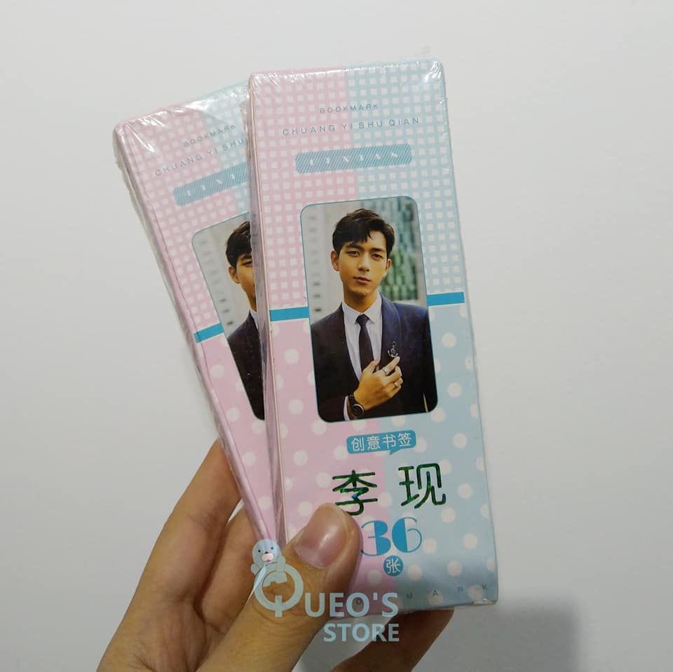 Hộp 36 bookmark kẹp sách Lý Hiện