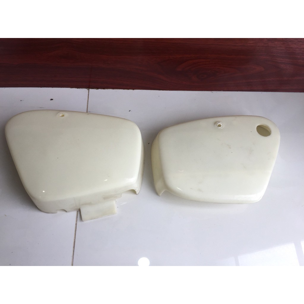 cặp nắp cốp hai bên honda cub 78-trắng