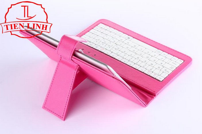 Keyboard leather case combo + Mouse + mouse pad + Type C adapter for 4 to 7 inch Android OS wired type